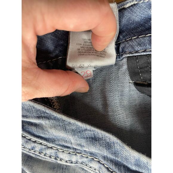 Miss Me Y2K medium wash bootcut angel wing embellished jeans size 29 - Picture 10 of 10